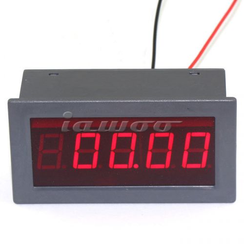 0-200V DC Digital Volt Meters Voltmeter Gauge Red LED Negative Voltage Detetor