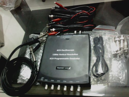 PC-Base USB Virtual 8CH Oscilloscope 2.4MS/s 12bits Programmable Generator 1008C