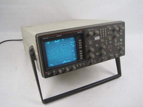 Phillips PM3323-41 DSO 2 Channel 500MS/s 300 MHz Digital Storage Oscilloscope