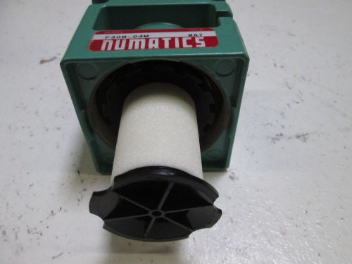 Numatics f30b-04m filter *used* for sale