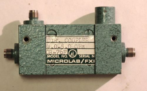 Microlab/FXR CB-76F Dir. Coupler 4.0-8.0 GHz