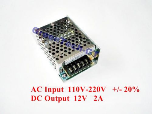 Transformer Regulated Switching Power Supply DC 12V 2A Power Supplies
