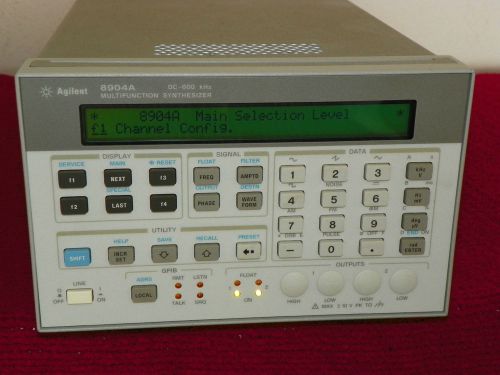Agilent HP 8904A Sythesized Function Generator opt 002 &amp; 004
