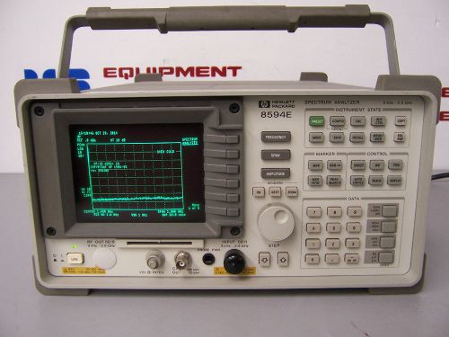 8306 hp 8594e spectrum analyzer 9 khz - 2.9 ghz for sale
