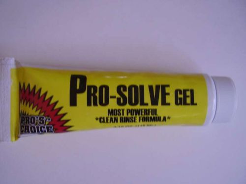 Pro-Solve Gel , Most Powerful *Clean Rinse Formula* 4.15 oz. tube