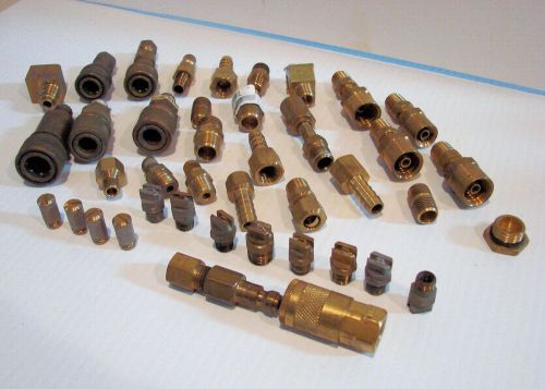 Used Brass Connections for Carpet Cleaning Tools Wands