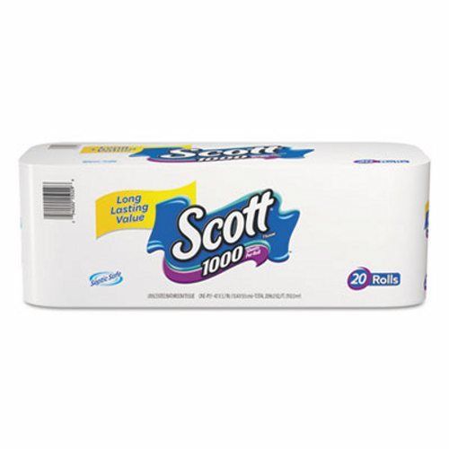 Scott 1000 1-Ply Toilet Paper, 40 Rolls (KCC 20032CT)