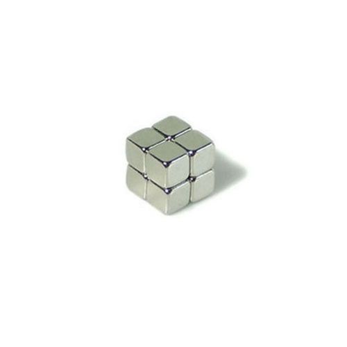 8pcs 5/32&#034; x 5/32&#034; x 5/32&#034; Block 4x4x4mm Neodymium Magnets Strong Rare Earth N35