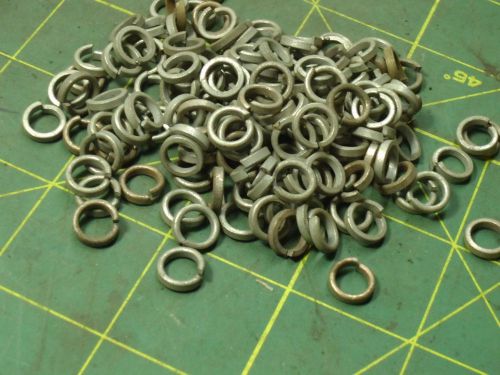 HIGH COLLAR SPLIT LOCK WASHER  1/4&#034; I.D. 0.25 O.D. 0.35 THICK 0.08 (100) #51401