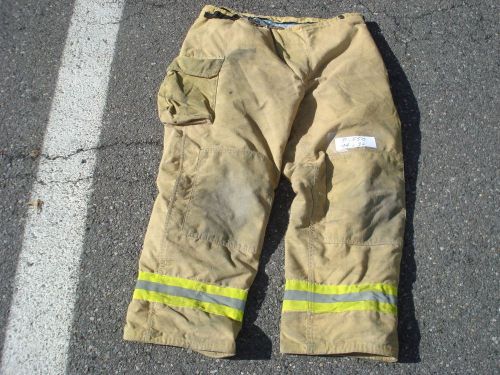 44x32 pants firefighter turnout bunker fire gear - firegear inc.....p550 for sale