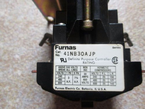 Furnas 41nb30ajp 3-pole definite purpose controller for sale