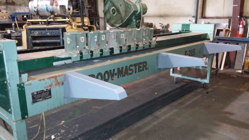 ductboard machine Glassmaster 10 ft with cutters