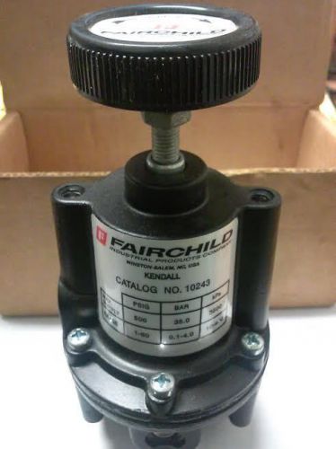 Fairchild 10243 pressure 1-60psi 500psi pneumatic regulator for sale