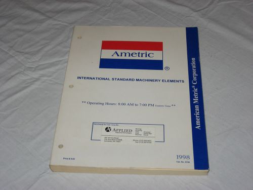 AMETRIC International - Standard Machinery Elements Industrial Supply Catalog