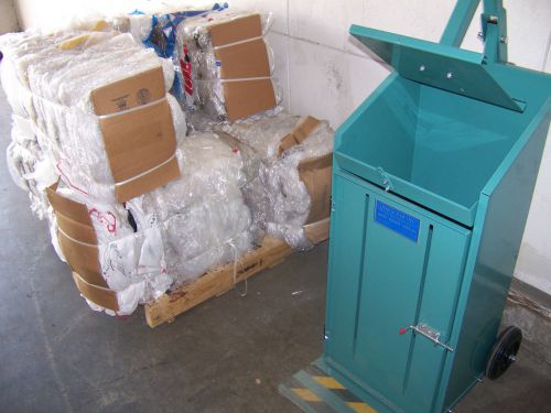 Revolution plastic baler (stretch film and poly bags and plastic sheeting). for sale