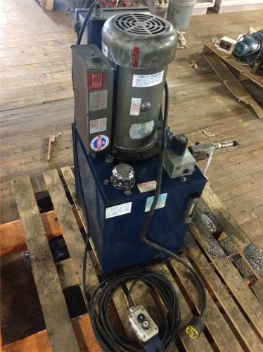 Monarch dyna pack hydraulic pump unit with tank an up down controller for sale