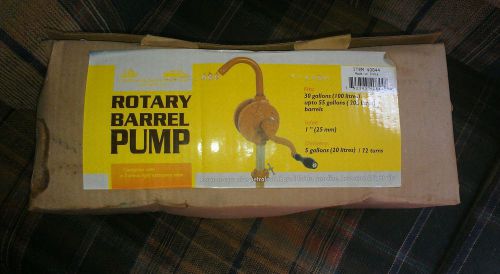 Rotary barrel pump new in box from habor frieght tools for sale