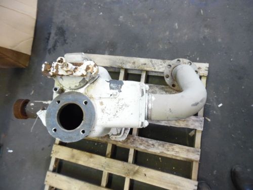 GORMAN RUPP 14A10B STAINLESS STEEL TRASH PUMP, TOP PORT 4&#034;, USED