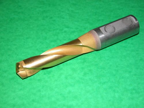 DIJET 18.75mm TiN Carbide-Tipped Coolant Fed Drill 3xD (SCD-1875-MS)