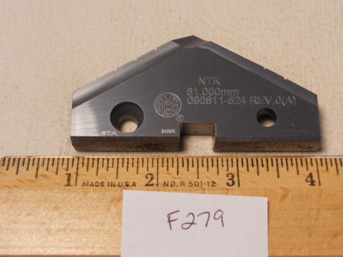1 new 81 mm allied spade drill insert bits. 090811-524 rev .0(a) amec {f279} for sale