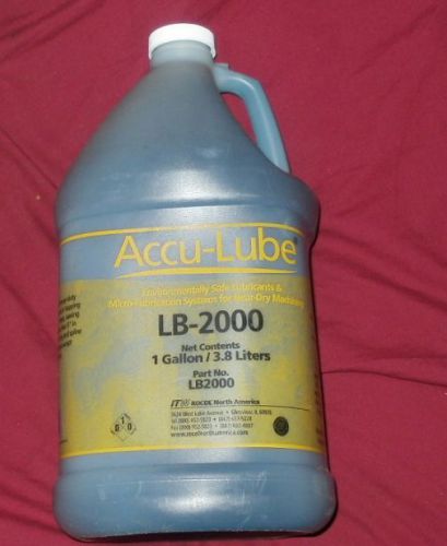 1 Gal Accu lube LB 2000 Cutting oil nr