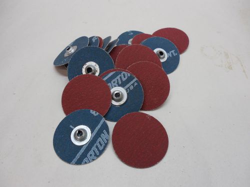 Norton speedlock sanding discs 2&#034; 80y sg-r981 qty-25 new supplies for sale