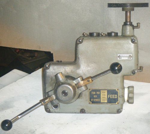 Power feed unit for 20&#034; clausing drill press for sale