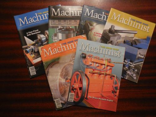 The Home Shop Machinist Magazine all 6 issues 2012 Precision Metalworking Year