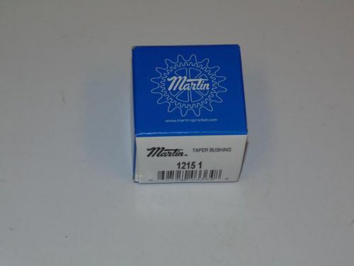 MARTIN TAPER 1215 1 BUSHING NEW IN SEALED BOX (C5-S1-5D)
