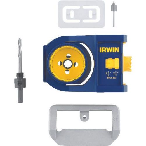 Irwin 3111002 Metal &amp; Wood Door Lock Installation Kit-BI METAL DOOR LOCK KIT
