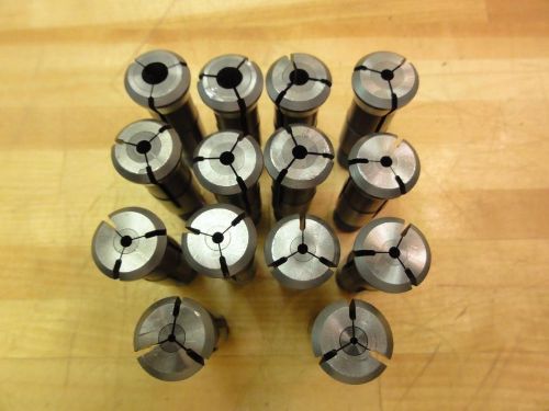 (16) md10 maswerks td10 carbide lined guide bushings swiss type star collet cnc for sale