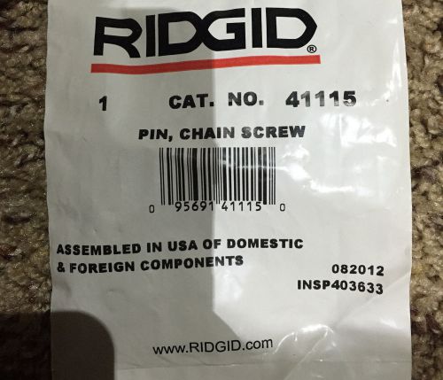 RIDGID 41115 Chain Screw Pin