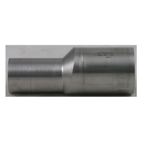 2&#034; x 1.5&#034; eccentric reducer bpe automatic weld fitting 316l, 20ra mpid/mill od for sale