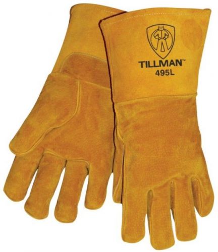 Tillman 495 top grain pigskin welding gloves - medium for sale