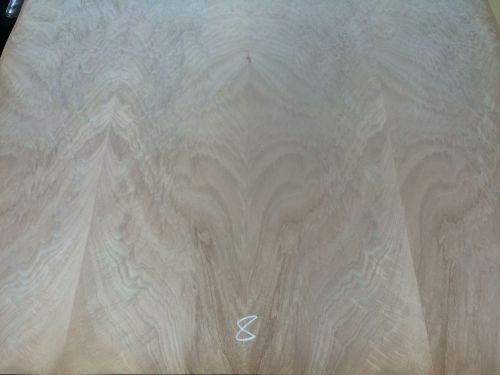 Wood Veneer Crotch Okoume 48x39 1pcs total 20mil Paper Backed &#034;EXOTIC&#034; CRLM8