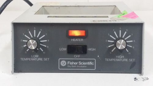 Fisher Scientific Dry Bath Incubator 115v Working low high temp EG