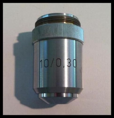 Hacker 10x/0.30 Microscope Objective Lens - Made in Germany