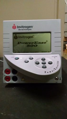 Invitrogen Power Ease 500 Electrophoresis Power Supply, ID# 10135
