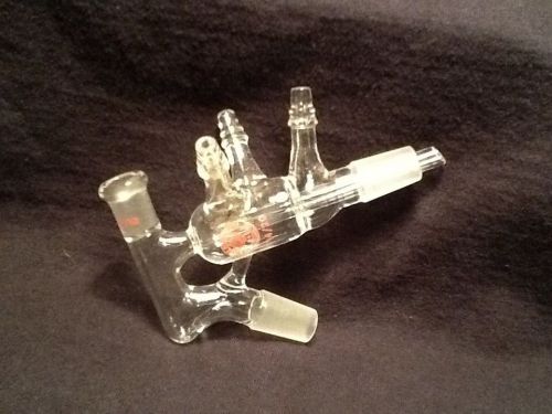 Ace Glass Short Path Distillation Head 14/20 Joint,10/18 Thermometer Joint