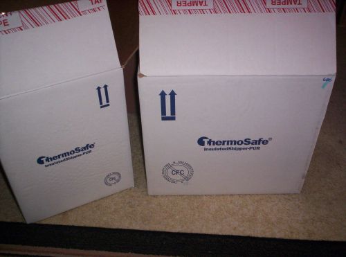 2 Thermosafe Insulatedshipper Box and 6 PolarPack