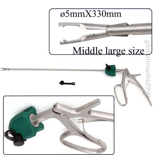 2015 clip applier 5 x 330mm for hem-o-lok clip 101.113b laparoscopy endoscope ce for sale