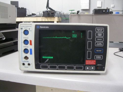 Spacelabs patient monitor model 90603a for sale