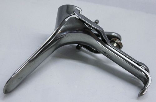 VTG Vintage Miltex Pederson Model 30-55 Stainless Steel Vaginal Medical Speculum