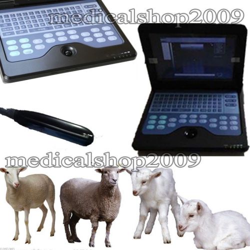 Hot!! CMS600P2 VET veterinary Laptop Ultrasound Scanner System 6.5M Rectal Probe