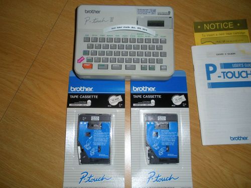 Brother P-Touch III Model PT-10  Thermal Label Maker Printer Bundle