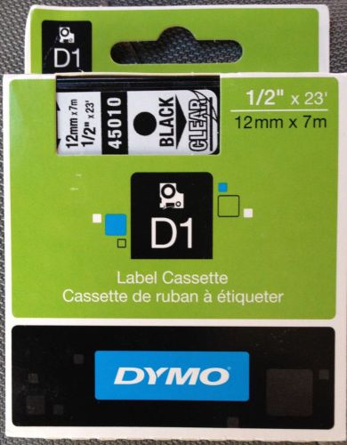 Dymo 4500 tape black/white 45010 for sale