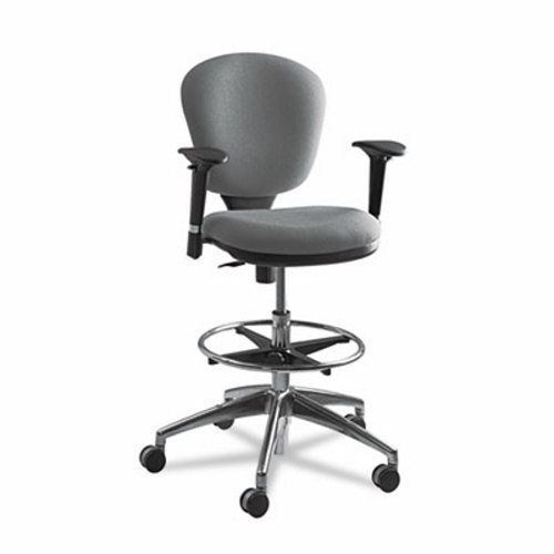 Safco Extended Height Swivel/Tilt Chair, 22-33&#034; Seat Height, Gray (SAF3442GR)