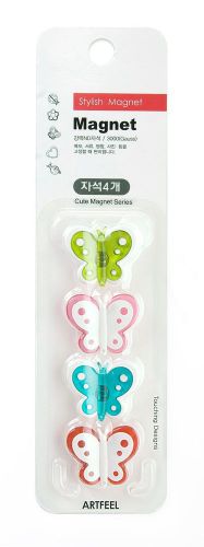 Butterfly Character Magnet 4PCS, Tracking number offered