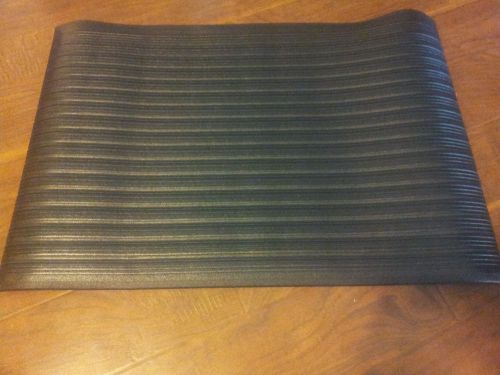 Anti fatigue mat vinyl foam 2x3 charcoal gjo53231 for sale