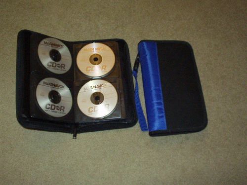 48 count media tote with 48 magnavox cdr&#039;s